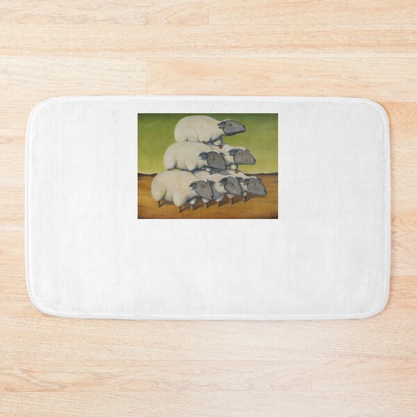 Item preview, Sheep Stack Sticker designed and sold by NATALIETILSLE.