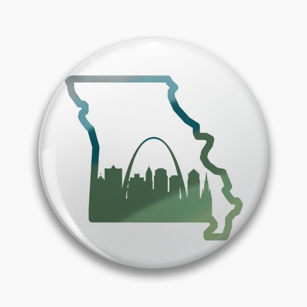 Item preview, Missouri St Louis Skyline designed and sold by AdoptKM.
