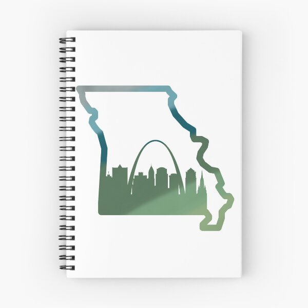 Item preview, Missouri St Louis Skyline designed and sold by AdoptKM.