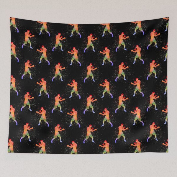 Item preview, Boxing Watercolor Art Pattern designed and sold by DesignForYou79.