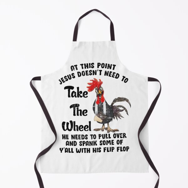 Item preview, At This Point Jesus Doesn't Need To Take The Wheel Chicken designed and sold by fatboys.
