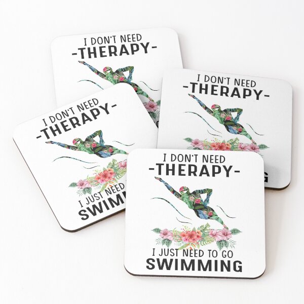 Item preview, I dont need threrapy - I just need to go Swimming designed and sold by luytkaka.