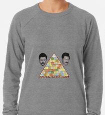 Pyramide der Größe Leichtes Sweatshirt