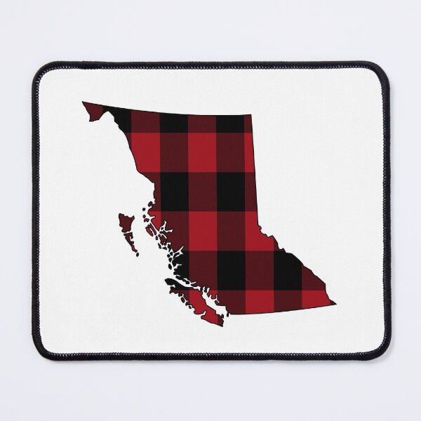 Item preview, British Columbia in Plaid designed and sold by Sun Dog Montana.
