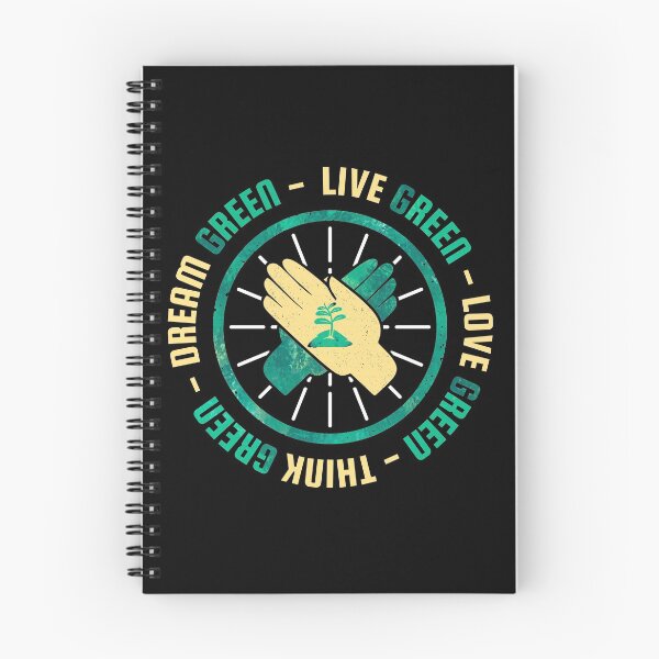 Item preview, Think green, live green designed and sold by AW2 Designs.