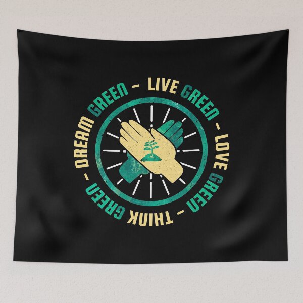 Item preview, Think green, live green designed and sold by mwebba2005.