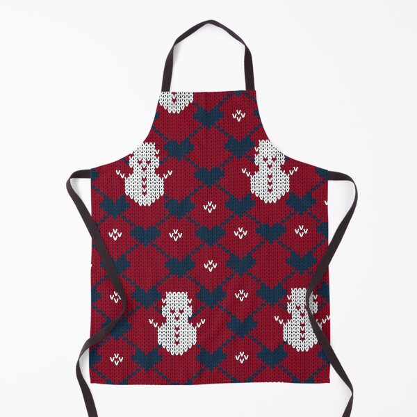 Item preview, Funny Snowmen Ugly Knit Christmas Sweater Red White designed and sold by Jaydee001.