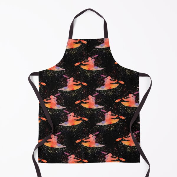 Item preview, Kayaking Watercolor Art Pattern designed and sold by DesignForYou79.