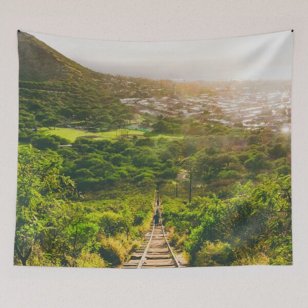 Item preview, Koko Head Trail | Oahu, Hawaii | Landscape Photography Print designed and sold by admkng.