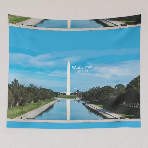 Item preview, Washington, DC, US - Monument & Reflecting Pool	 designed and sold by leemcnut.