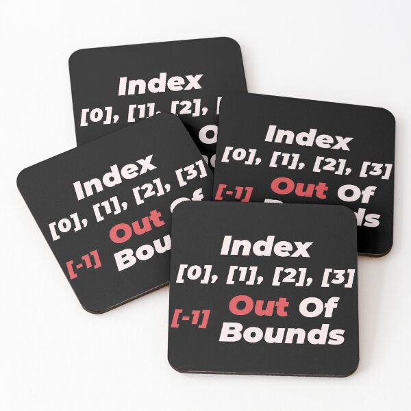 Item preview, Index Out Of Bounds Exception designed and sold by Mechashadow.