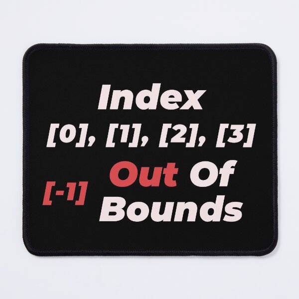 Item preview, Index Out Of Bounds Exception designed and sold by Mechashadow.