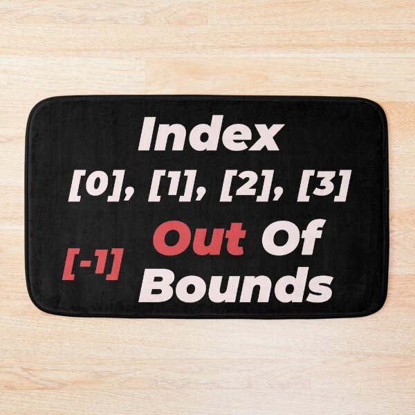 Item preview, Index Out Of Bounds Exception designed and sold by Mechashadow.