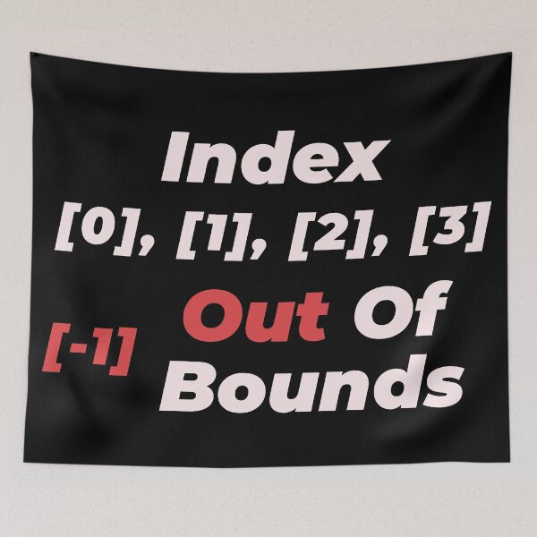 Item preview, Index Out Of Bounds Exception designed and sold by Mechashadow.