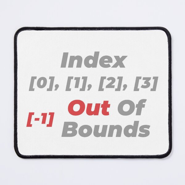 Item preview, Index Out Of Bounds Exception designed and sold by Mechashadow.