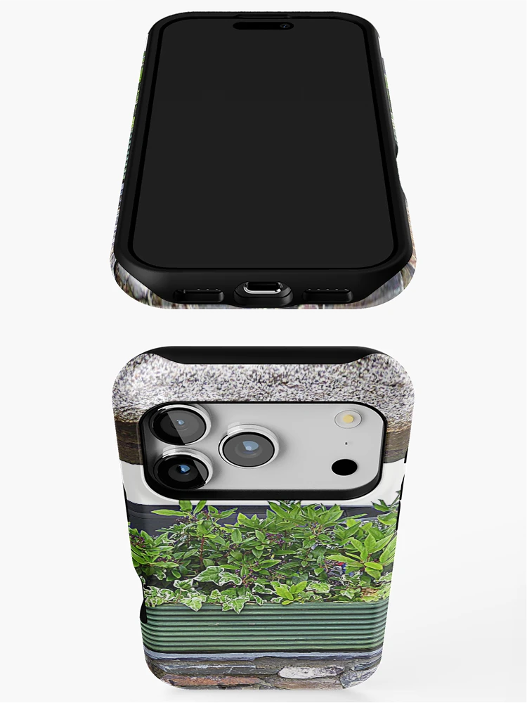 Thumbnail 3 of 4, iPhone Case, Window Box In Stone designed and sold by Fara.