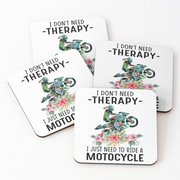 Item preview, I dont need threrapy - I just need to ride a Motorcycle designed and sold by luytkaka.