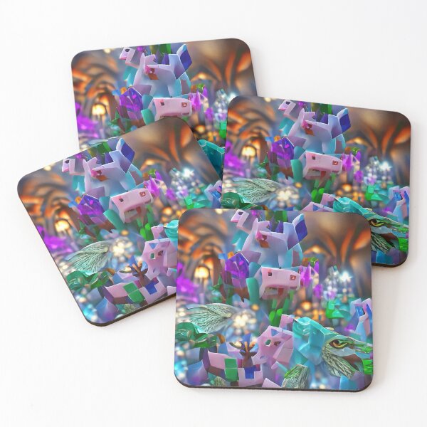 Item preview, Minecraft 3D Trippy Realm designed and sold by trippingonpixel.