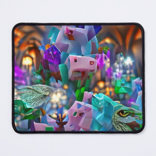 Item preview, Minecraft 3D Trippy Realm designed and sold by trippingonpixel.