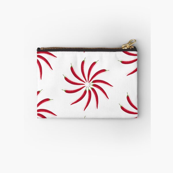 Item preview, Chili peppers laid out in a circle on a white background designed and sold by Traida.
