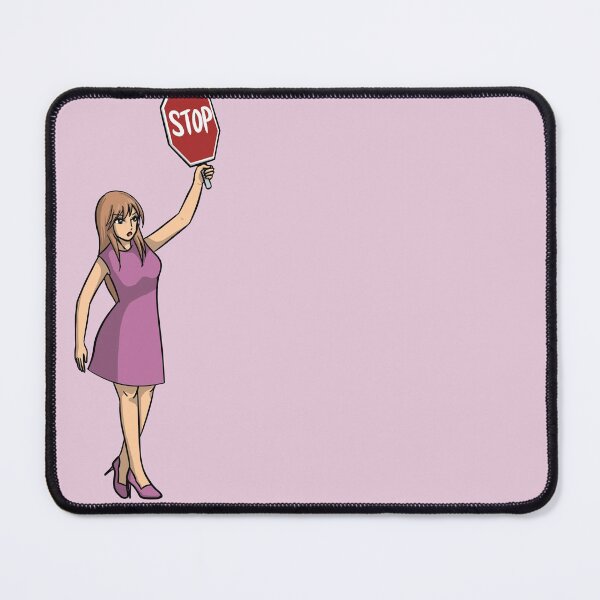 Item preview, Woman holding stop sign for international day the elimination of violence against women designed and sold by HeatherPhn.