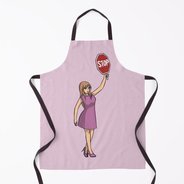 Item preview, Woman holding stop sign for international day the elimination of violence against women designed and sold by HeatherPhn.