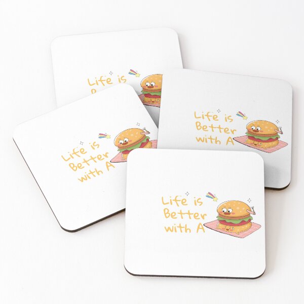 Item preview, Life is Better with A Burger designed and sold by 361office.
