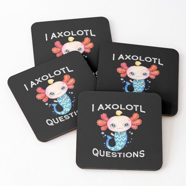 Item preview,  I Axolotl Questions Pun Walking Fish  designed and sold by david parry.