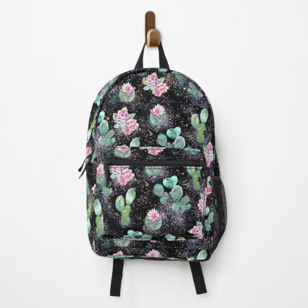 Item preview, Cactus with flowers watercolor illustration pattern designed and sold by DesignForYou79.