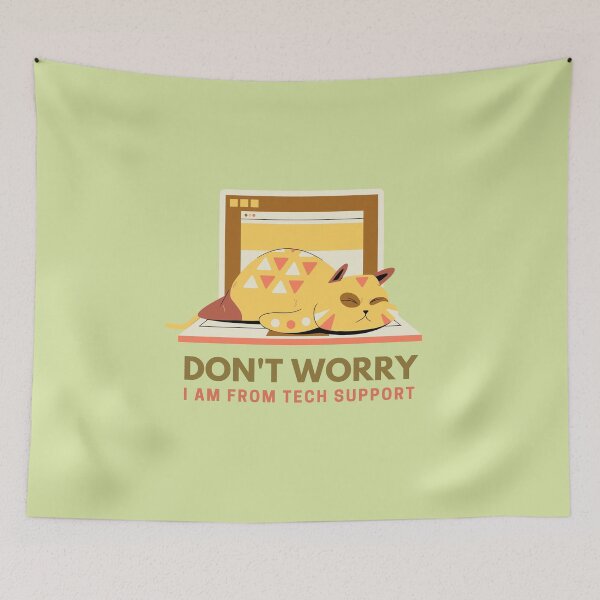 Item preview, I AM FROM TECH SUPPORT designed and sold by The-Fancy-Space.