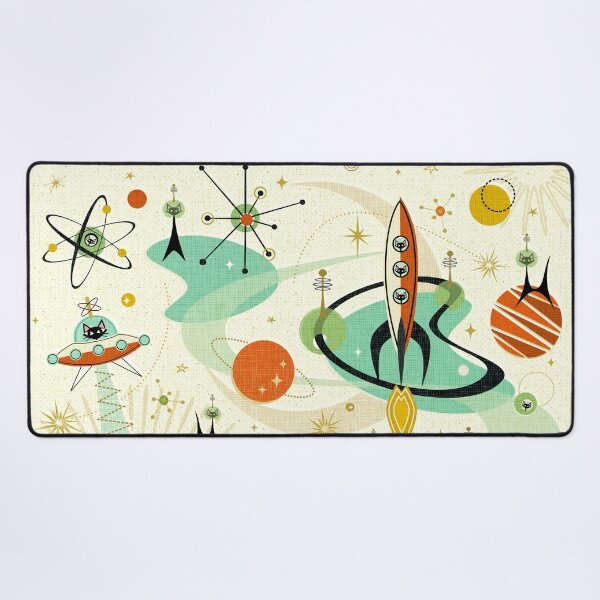Item preview, Atomic Cats in Space ©studioxtine designed and sold by studioxtine.