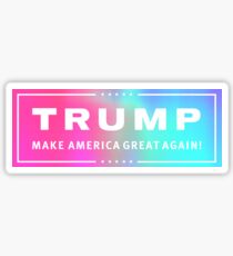 Holographic Trump Logo Sticker