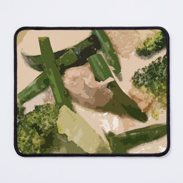 Item preview, Asian Flavors - Thai Green Chicken Curry Quirky Abstract Food Photography designed and sold by Karen McFarland.