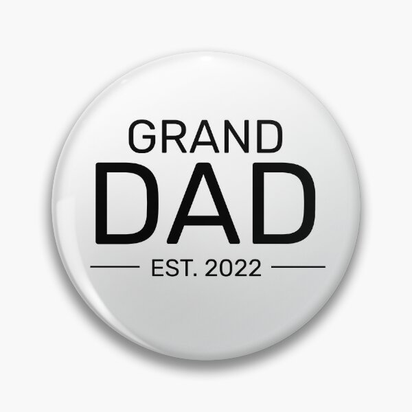 Item preview, GrandDad EST. 2022 Announcement GrandDaddy simple present Gift designed and sold by Dolphin Graphic.