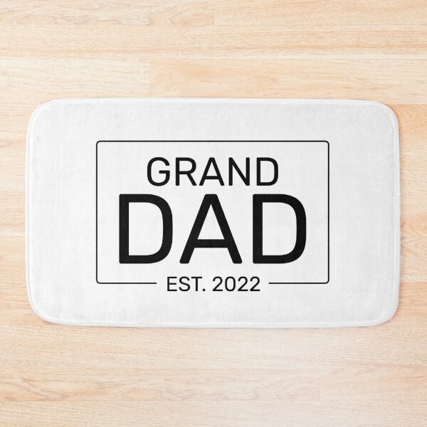 Item preview, GrandDad EST. 2022 Announcement GrandDaddy simple present Gift designed and sold by Dolphin Graphic.
