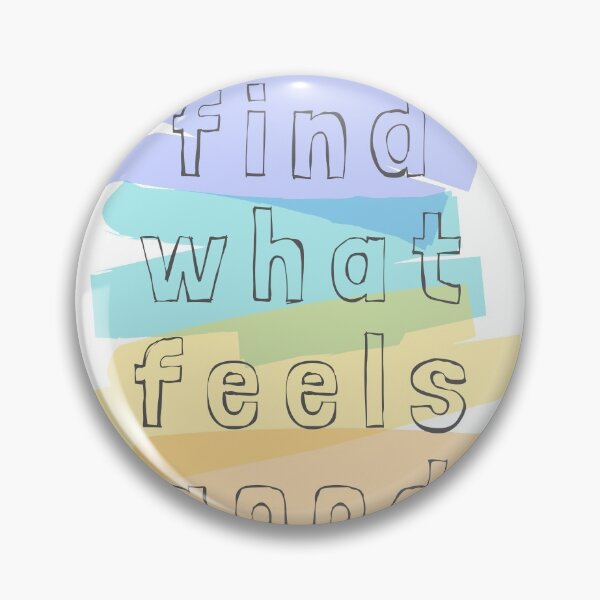 Item preview, Find What Feels Good (Rainbow) designed and sold by baldbird.