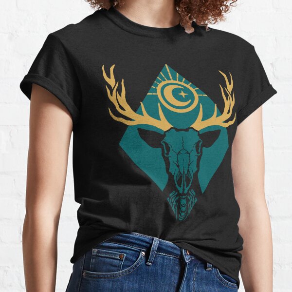 North river mens medium brown safari deer print shirt - Gem