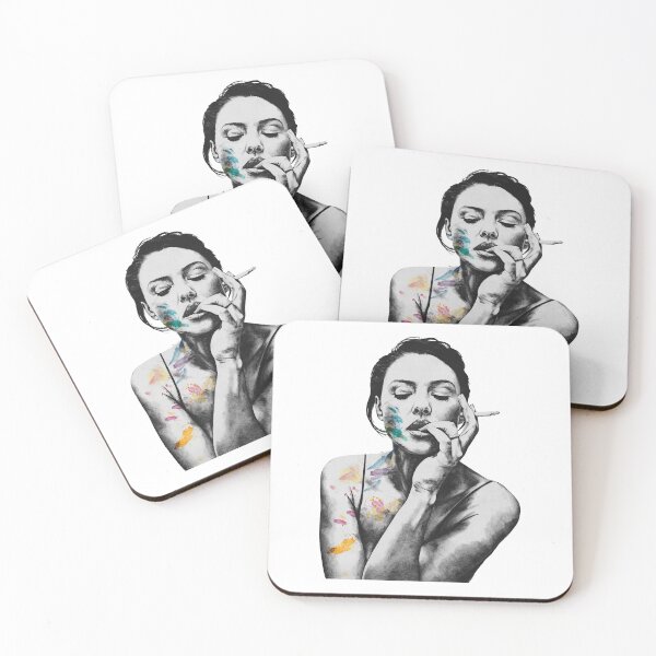 Item preview, Sexy actress smoking  designed and sold by McLellanJohnson.