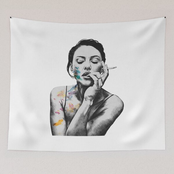 Item preview, Actriz sexy fumando designed and sold by McLellanJohnson.