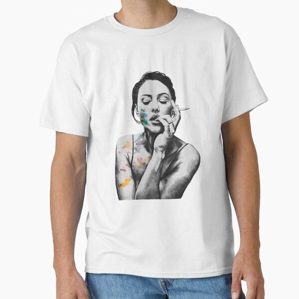 Item preview, Sexy actress smoking  designed and sold by McLellanJohnson.