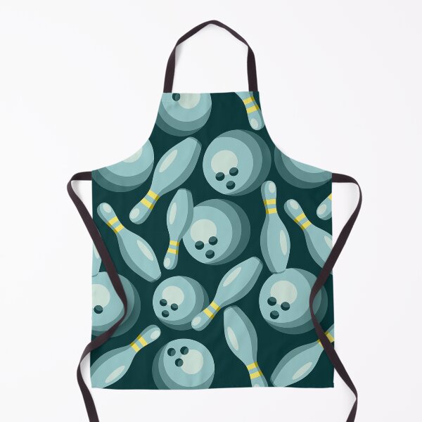 Item preview, Bowling pins and balls seamless pattern designed and sold by DesignForYou79.