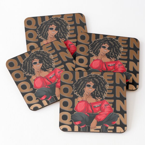 Item preview, Juneteenth Queen Swag Black Melanin Natural Hair Afro Women Gifts Music Fans designed and sold by AdaptiveSylvial.