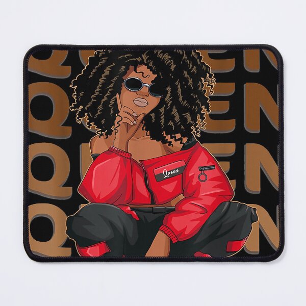 Item preview, Juneteenth Queen Swag Black Melanin Natural Hair Afro Women Gifts Music Fans designed and sold by AdaptiveSylvial.