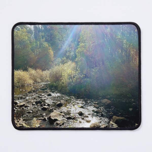 Item preview, Sunshine Rocks Stream Gods Creation Nature Trees designed and sold by CreationViewArt.