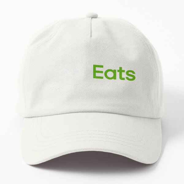 Uber Eats Delivery Driver Classic Logo Black UberEats Unofficial Uniform Dad Hat