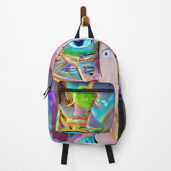 Item preview, Rick Fan Art Trippy Colorful DMT Realm designed and sold by trippingonpixel.