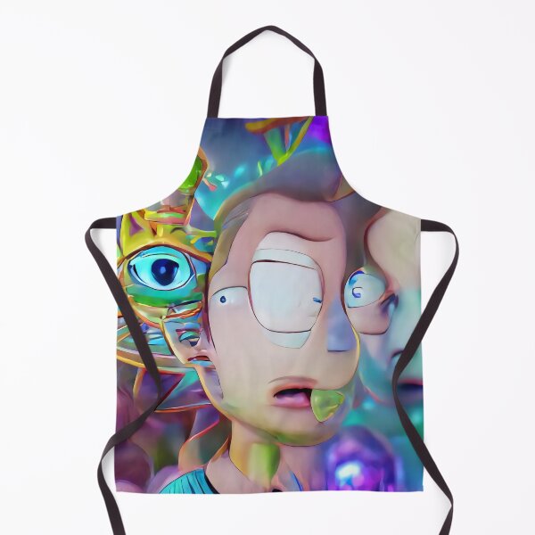 Item preview, Rick Fan Art Trippy Colorful DMT Realm designed and sold by trippingonpixel.
