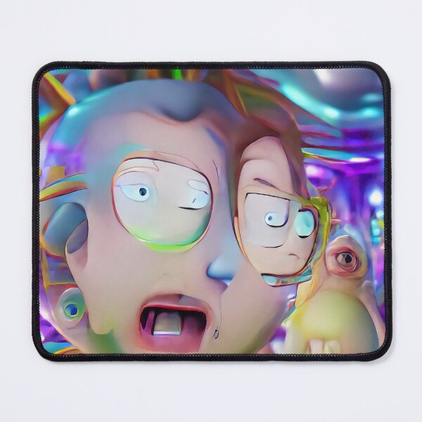 Item preview, Morty Fan Art Trippy Colorful DMT Realm designed and sold by trippingonpixel.