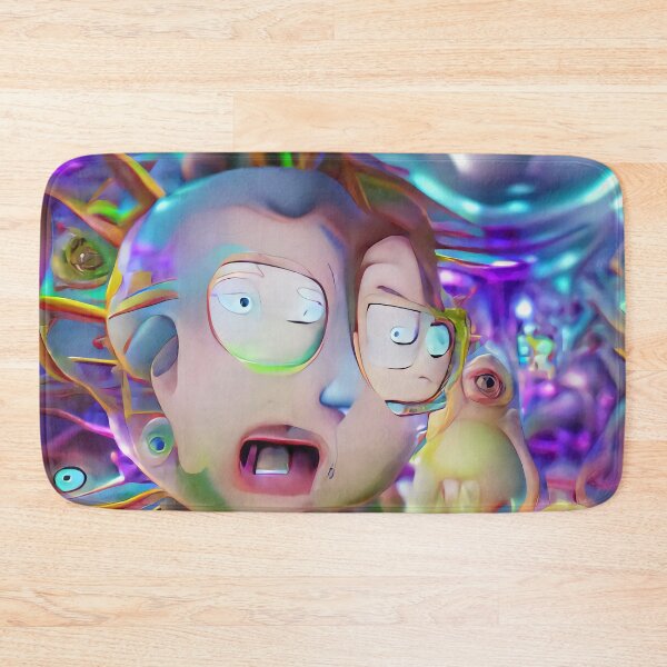 Item preview, Morty Fan Art Trippy Colorful DMT Realm designed and sold by trippingonpixel.
