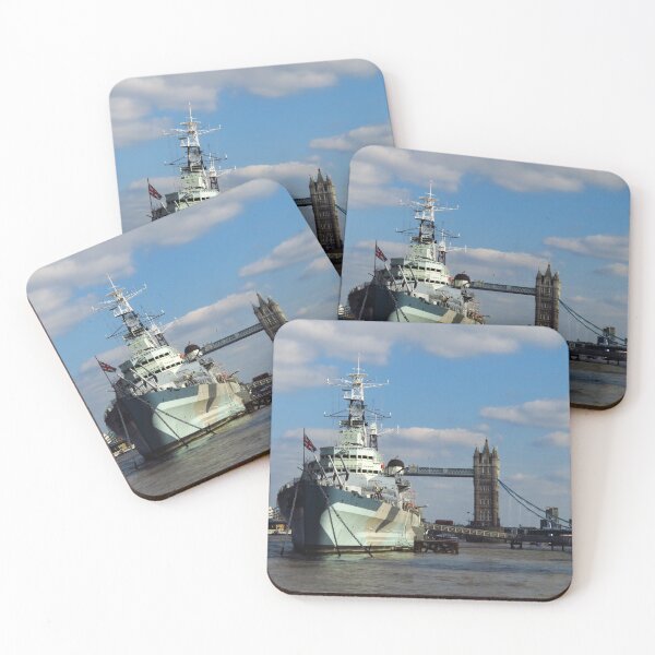 Item preview, HMS Belfast, River Thames, London designed and sold by wiggyofipswich.